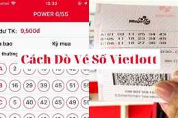 ảnh chụp màn hình dò xổ số vietlott