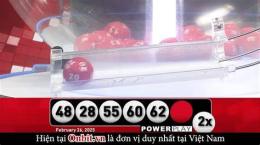 ảnh chụp màn hình kết quả xổ số powerball mỹ hôm nay