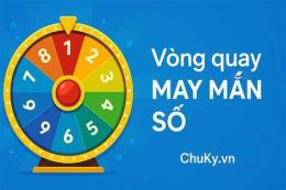 ảnh chụp màn hình quay thử xổ số may mắn hôm nay