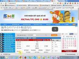 ảnh chụp màn hình xem ket qua xo so hom nay