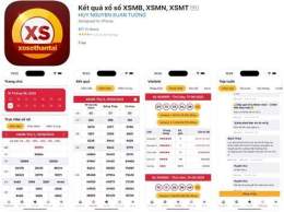 giao diện app app đánh xổ số online