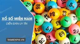 giao diện app diễn đàn bình luận xổ số miền nam