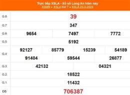 giao diện app kết quả xổ số long an 30 ngày