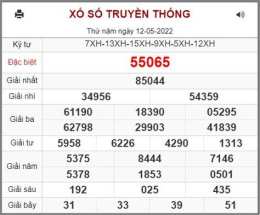giao diện app kết quả xổ số ngày 12