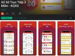 giao diện app quay số xổ thử