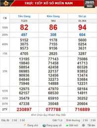 giao diện app số xổ thừa thiên huế