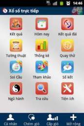 giao diện app so xo truc tiep 3 mien