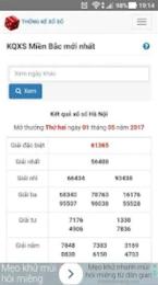 giao diện app thống kê xổ số đà nẵng hôm nay