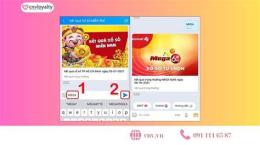 giao diện app xem xổ số miền tây
