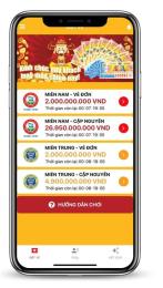 hướng dẫn sử dụng mua xổ số truyền thống online