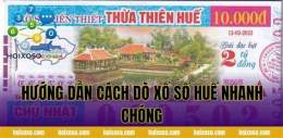 hướng dẫn sử dụng số xổ huế