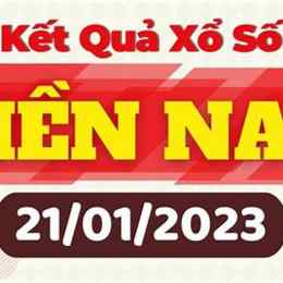kết quả xổ số miền nam ngày 21 tháng 1