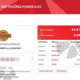 kết quả xổ số power 6 55