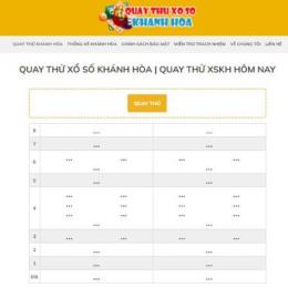 quay thử xổ số khánh hòa 666