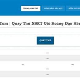 quay thử xổ số kon tum 888