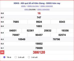 tính năng nổi bật kết quả xổ số đài kiên giang hôm nay