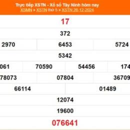 xổ số 1 tây tháng 7