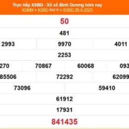 xổ số bình dương 3 tháng 10