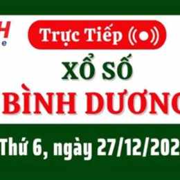 xổ số bình dương ngày 27 tháng 03 năm 2026