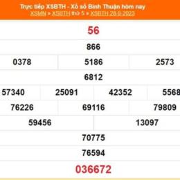 xổ số bình thuận ngày mùng 5 tháng 3