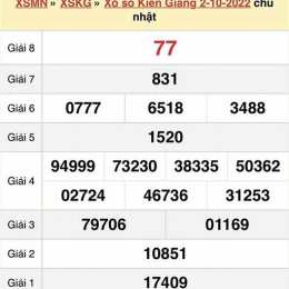 xổ số chủ nhật kiên giang đà lạt