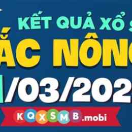 xổ số đắk nông ngày 21 tháng 03