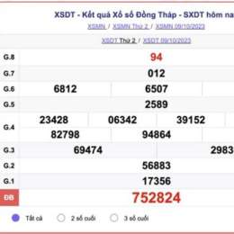 xổ số đồng tháp 10 ngày