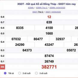 xổ số đồng tháp 90 tuần