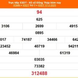 xổ số đồng tháp ngày 17 tháng 8