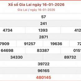 xổ số gia lai 30 ngày gần nhất