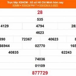 xổ số hồ chí minh ngày 8 tháng 6 năm 2026