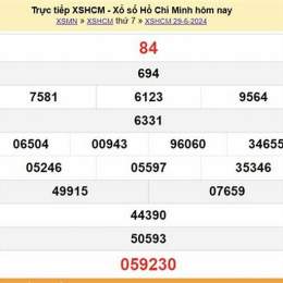 xổ số hồ chí minh ngày mùng 1 tháng 8