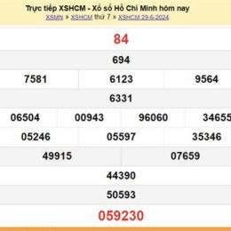 xổ số hồ chí minh ngày mùng 6 tháng 7
