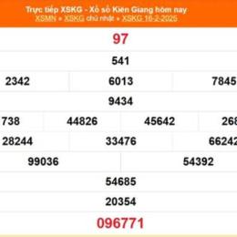 xổ số kiên giang ngày 16 tháng 8 năm 2026