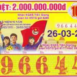 xổ số kiến thiết an giang ngày 26 tháng 03