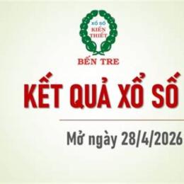 xổ số kiến thiết bến tre ngày 28 tháng 10