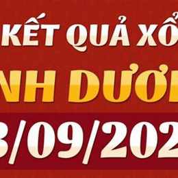 xổ số kiến thiết bình dương ngày 13 tháng 03