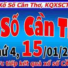 xổ số kiến thiết cần thơ ngày 15 tháng 10