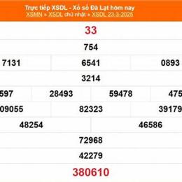 xổ số kiến thiết đà lạt ngày 30 tháng 8