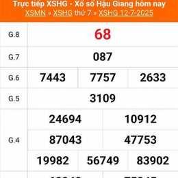 xổ số kiến thiết hậu giang ngày 12 tháng 9