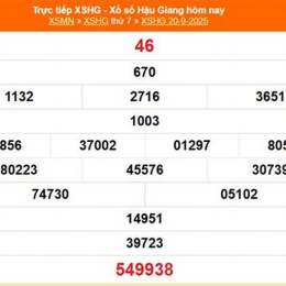 xổ số kiến thiết hậu giang ngày 27 tháng 6