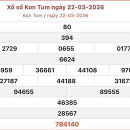 xổ số kiến thiết kon tum ngày 29 tháng 03