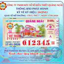 xổ số kiến thiết quảng ngãi ngày 28 tháng 2