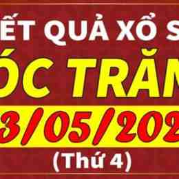 xổ số kiến thiết sóc trăng ngày 13 tháng 05
