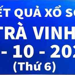 xổ số kiến thiết tỉnh trà vinh hôm nay