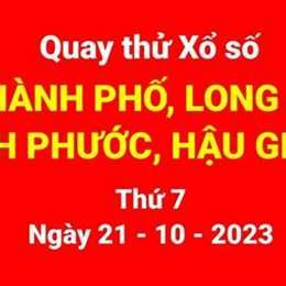 xổ số long an thành phố tuần rồi