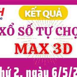 xổ số max 3d hôm nay