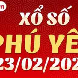 xổ số phú yên 23 tháng 2