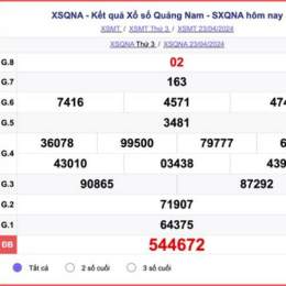 xổ số quảng nam 30