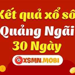 xổ số quảng ngãi ngày 30 tháng 5